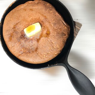 メレンゲと蕎麦粉で作る低カロリーフワフワパンケーキ